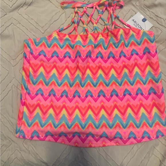 Arizona Bathing Suit Top Size 16 - Picture 1 of 4